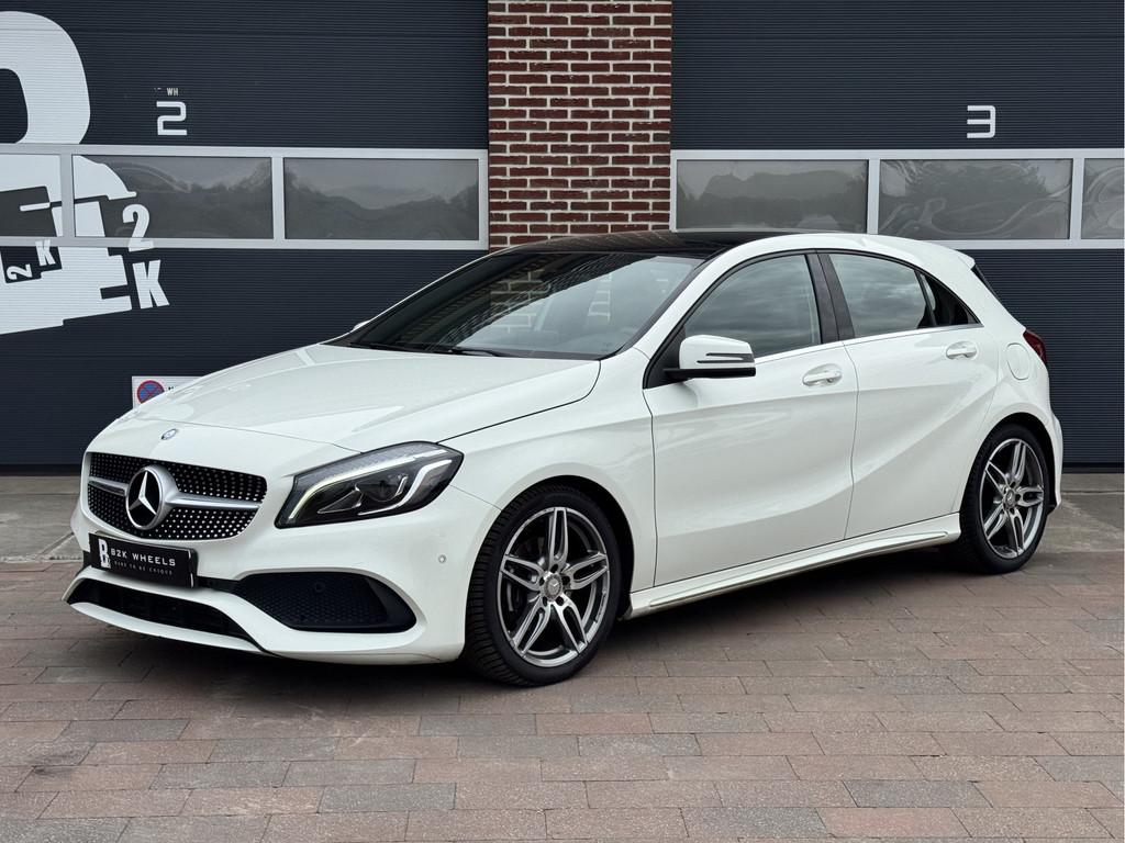 Mercedes-Benz A-Klasse 180 AMG-Line | NAP | Stoelverw | Led, Voorwielaandrijving, Euro 6, 4 cilinders, Lichtsensor