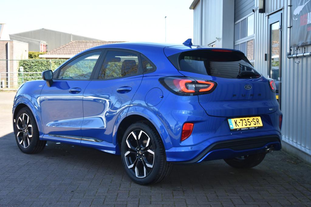 Ford Puma 1.0 155 PK Hybrid ST-Line X. Cruise, Camera, Navig, Auto's, Ford, Voorwielaandrijving, Euro 6, Blauw, 23 km/l