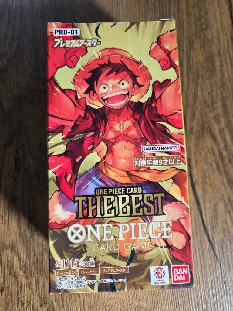 One Piece Card Game: The Best Premium Booster Box PRB-01, Ophalen of Verzenden, Nieuw, Boosterbox