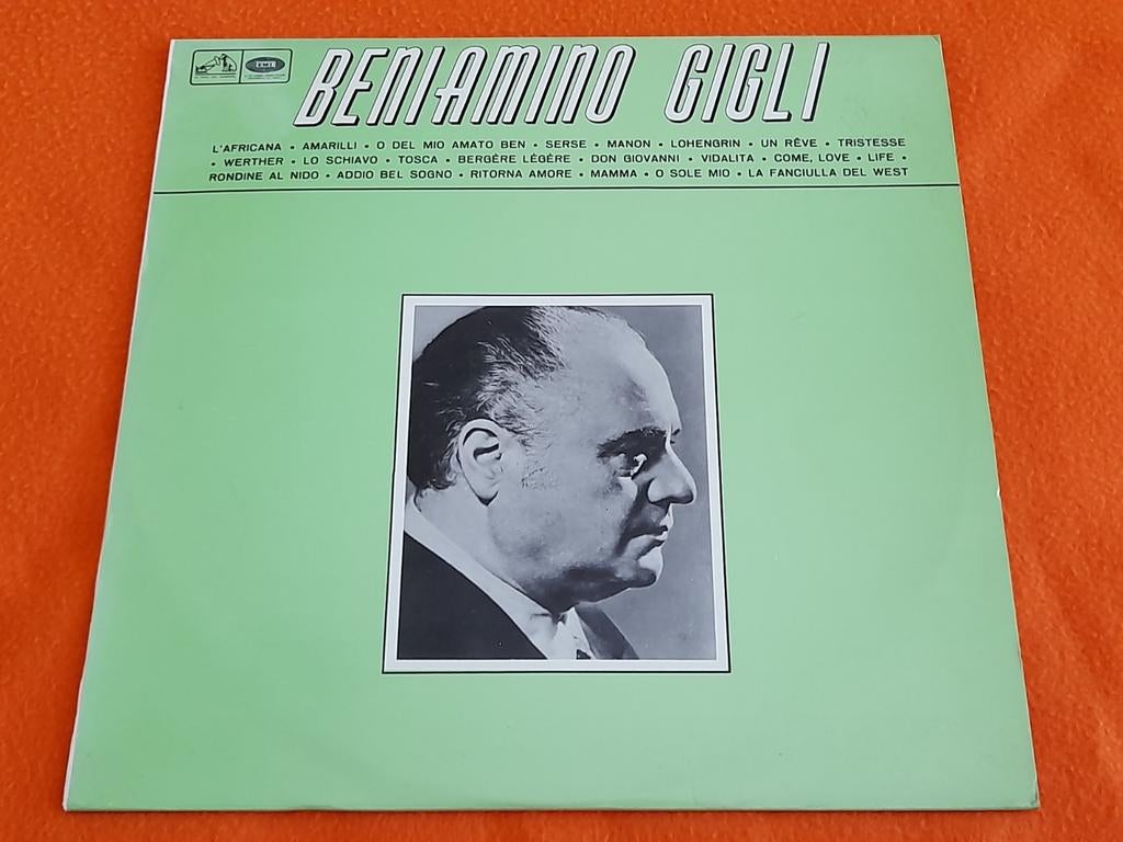 Beniamino Gigli-L'Africana/Amarilli/O del mio amato ben Ecc., Opera of Operette, Ophalen of Verzenden, Zo goed als nieuw, Romantiek