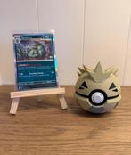 Tyranitar pokemon kaart + pokeball #pokemon, Ophalen of Verzenden, Nieuw, Losse kaart