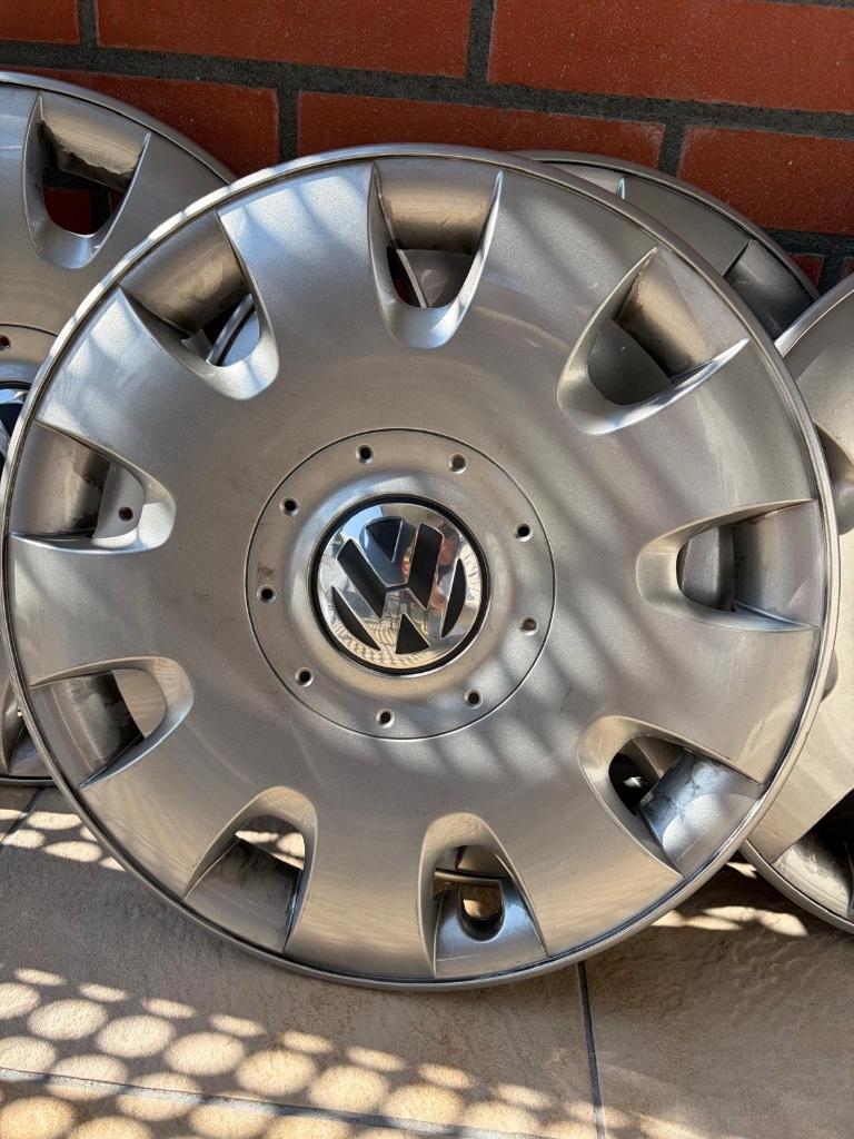 Wieldoppen set Volkswagen 15 inch 1T0071455, Ophalen of Verzenden, Zo goed als nieuw