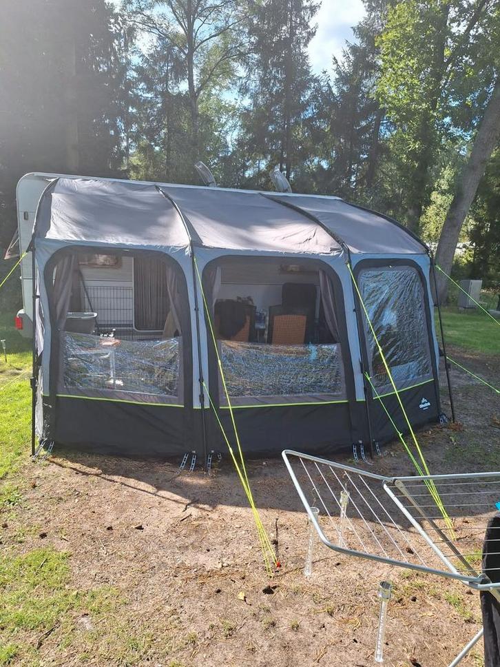 Snelle tent voor caravan - Obelink Baroness Window, Caravans en Kamperen, Voortenten en Luifels, Zo goed als nieuw, Overige merken