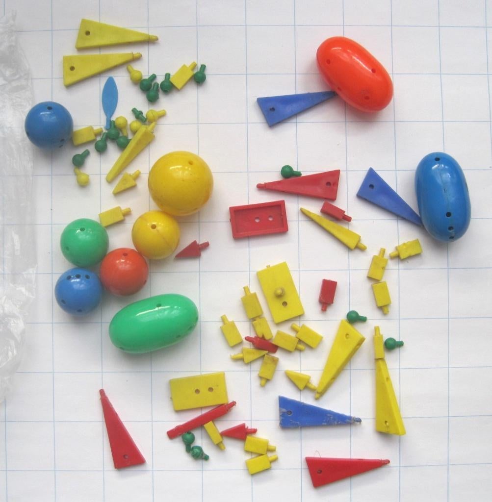 Biggesaet Tekno Make a Zoo retro speelgoed, Ophalen of Verzenden, Overige typen