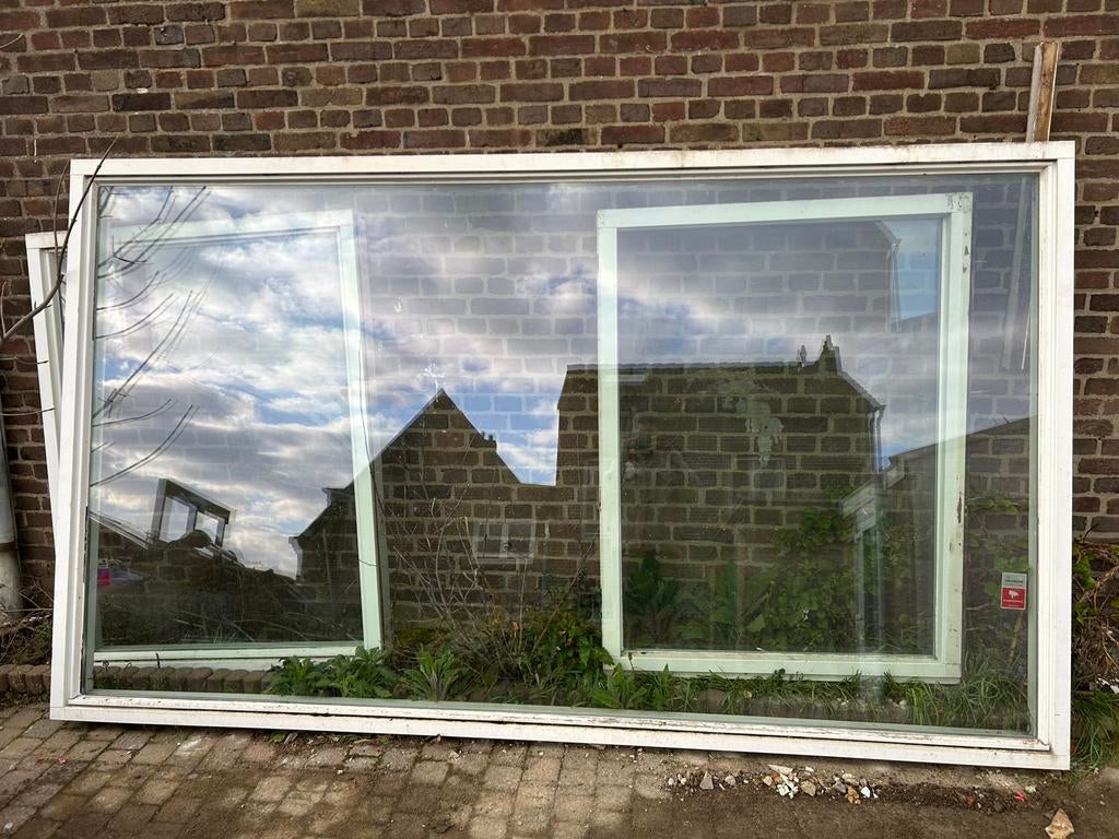 Raam, Ophalen, Gevelraam of Ruit, Gebruikt, 120 tot 160 cm