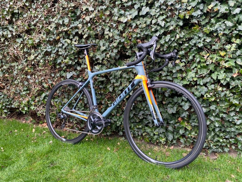 Giant TCR Advanced SL - M/L - 6.8 kg, Fietsen en Brommers, Fietsen | Racefietsen, Ophalen, Carbon, Giant, Zo goed als nieuw
