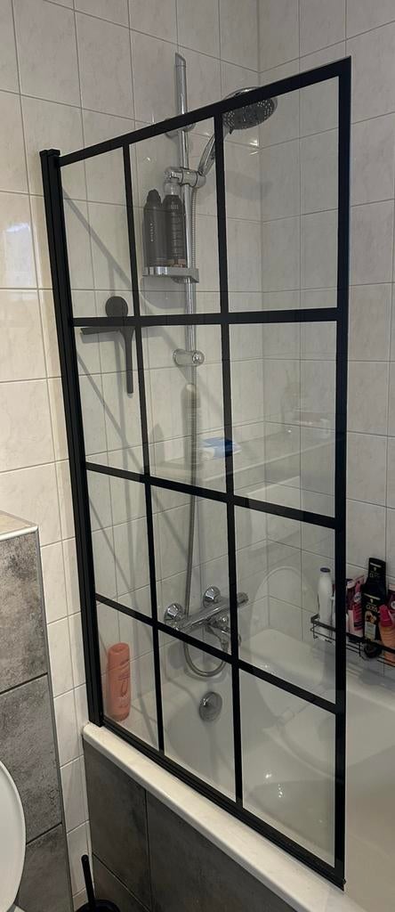 Badwand 80x140 met nano coating, Ophalen, Overige typen, Zo goed als nieuw, Minder dan 100 cm