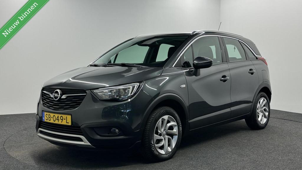 Opel Crossland X 1.6 CDTI Innovation TREKHAAK CARPLAY NAVI E, Auto's, Lichtsensor, Stof, Gebruikt, 4 cilinders