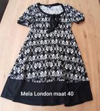 Jurk Mela London maat 40, Maat 38/40 (M), Mela London, Zwart, Ophalen of Verzenden
