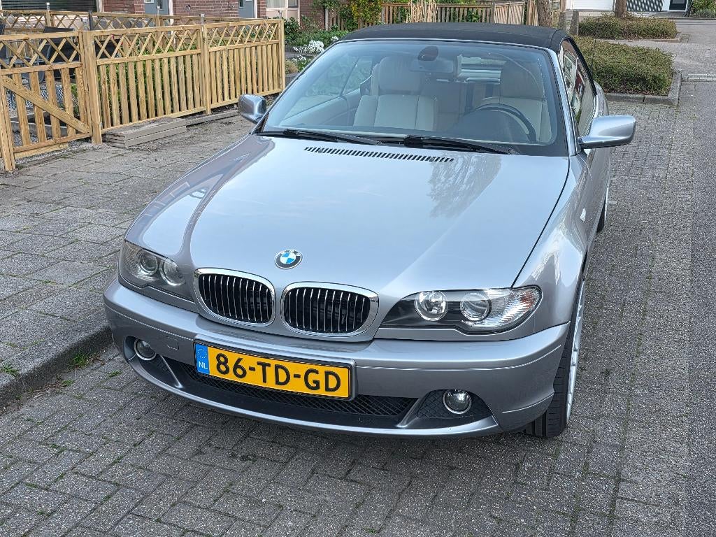BMW 3-Serie 2.0 CI 318 Cabrio 2006 Grijs, Auto's, BMW, 13 km/l, Achterwielaandrijving, 1995 cc, Cabriolet