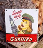 Emaille reclamebord, bordje Bougie Gurtner., Reclamebord, ., Nieuw, Ophalen of Verzenden