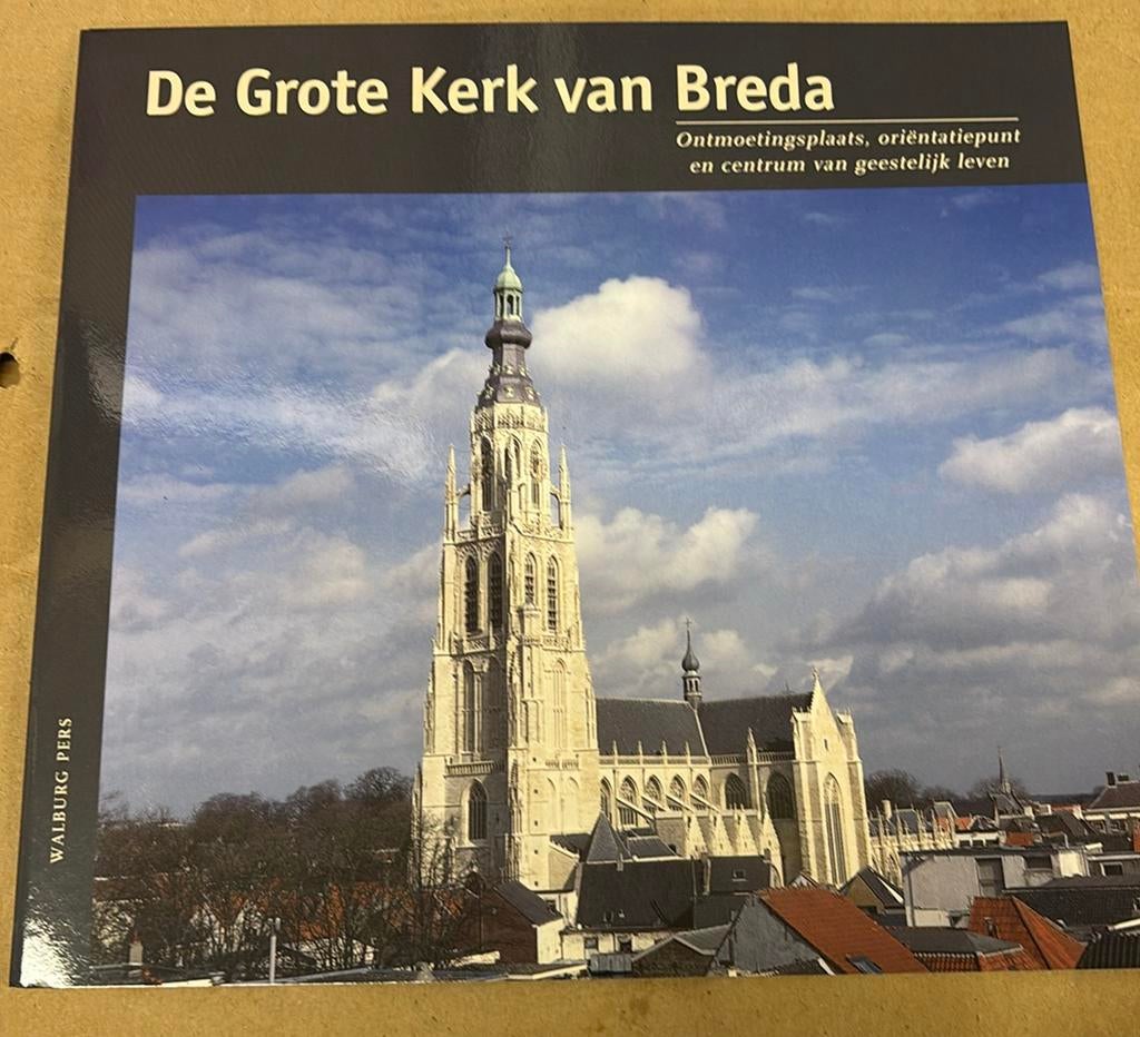 J. Frijters - De Grote Kerk van Breda, J. Frijters, Ophalen of Verzenden, Zo goed als nieuw, Overige onderwerpen