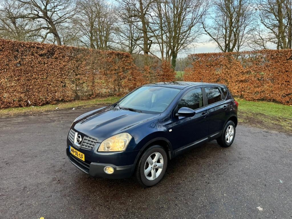 Nissan Qashqai 2.0 dCi (110kW) Acenta 2WD 2007 Blauw, Auto's, Nissan, Voorwielaandrijving, 1995 cc, Zwart, 4 cilinders