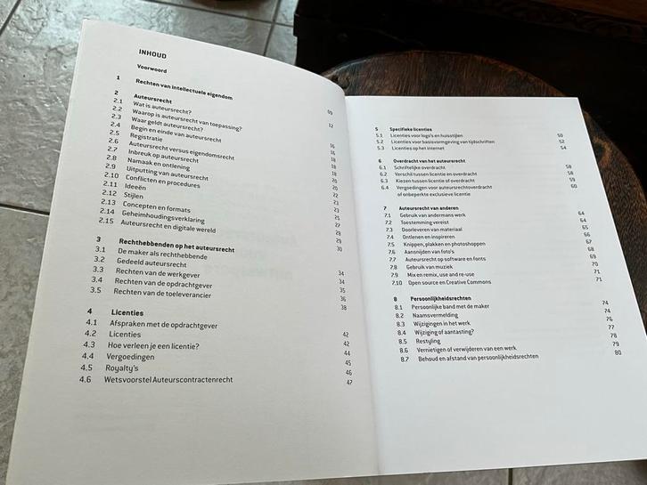 Auteursrecht voor Ontwerpers - Mr. Van den Eijnde & Siegelaa, Boeken, Studieboeken en Cursussen, Zo goed als nieuw, HBO, Gamma