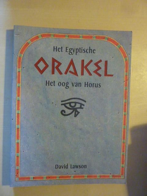 David Lawson - Het Egyptische orakel, het oog van Horus, Boeken, Verzenden, Zo goed als nieuw, Europa