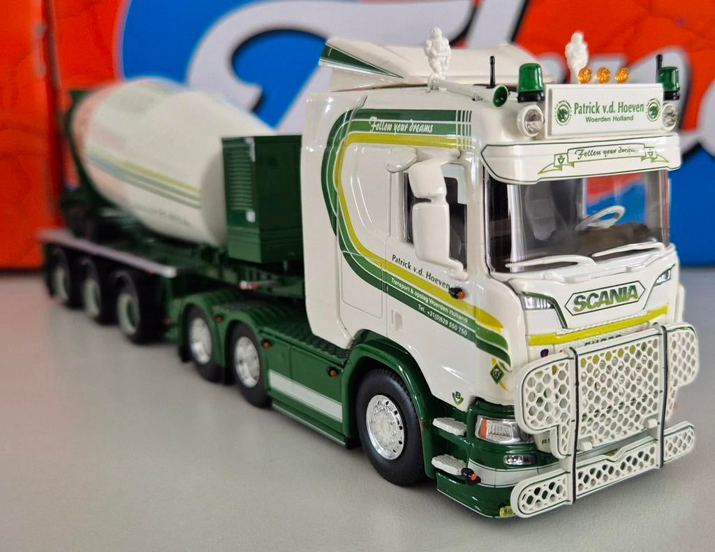 Tekno Scania NG R530 Patrick van den Hoeven Samengesteld!, Ophalen of Verzenden, Nieuw, Bus of Vrachtwagen, Tekno