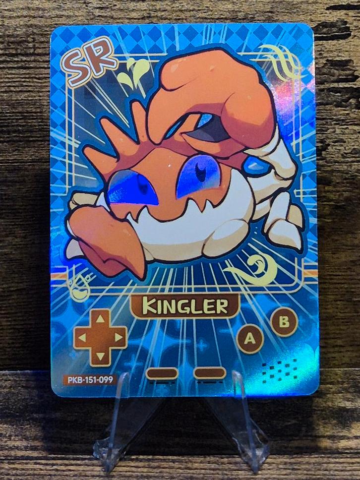 Poké Baby Kingler, Hobby en Vrije tijd, Verzamelkaartspellen | Pokémon, Nieuw, Foil, Verzenden