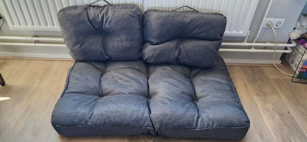 2 sets pallet kussens, Tuin en Terras, Ophalen of Verzenden, Zo goed als nieuw, Overige materialen