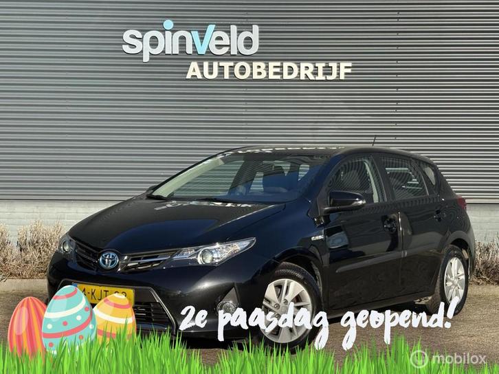 Toyota Auris 1.8 Hybrid Aspiration - Navi - Nap - Goed onder, Auto's, Toyota, Bedrijf, Te koop, Auris, ABS, Achteruitrijcamera