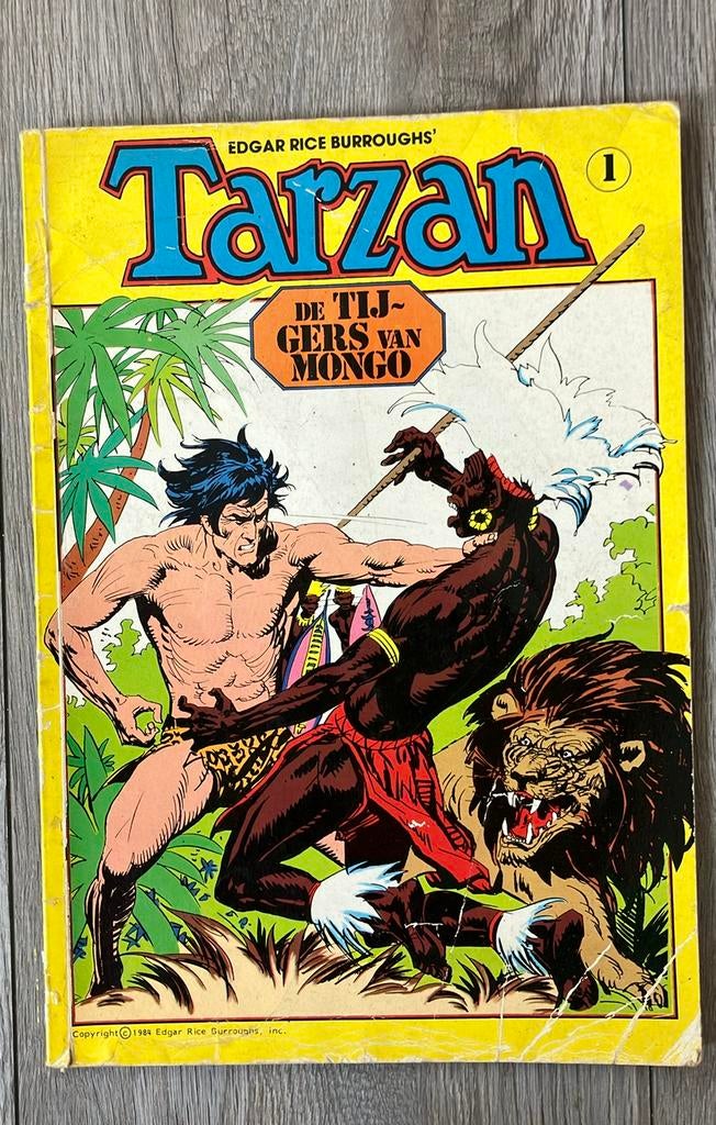 Tarzan, Eén comic, Ophalen of Verzenden, Gelezen, Europa