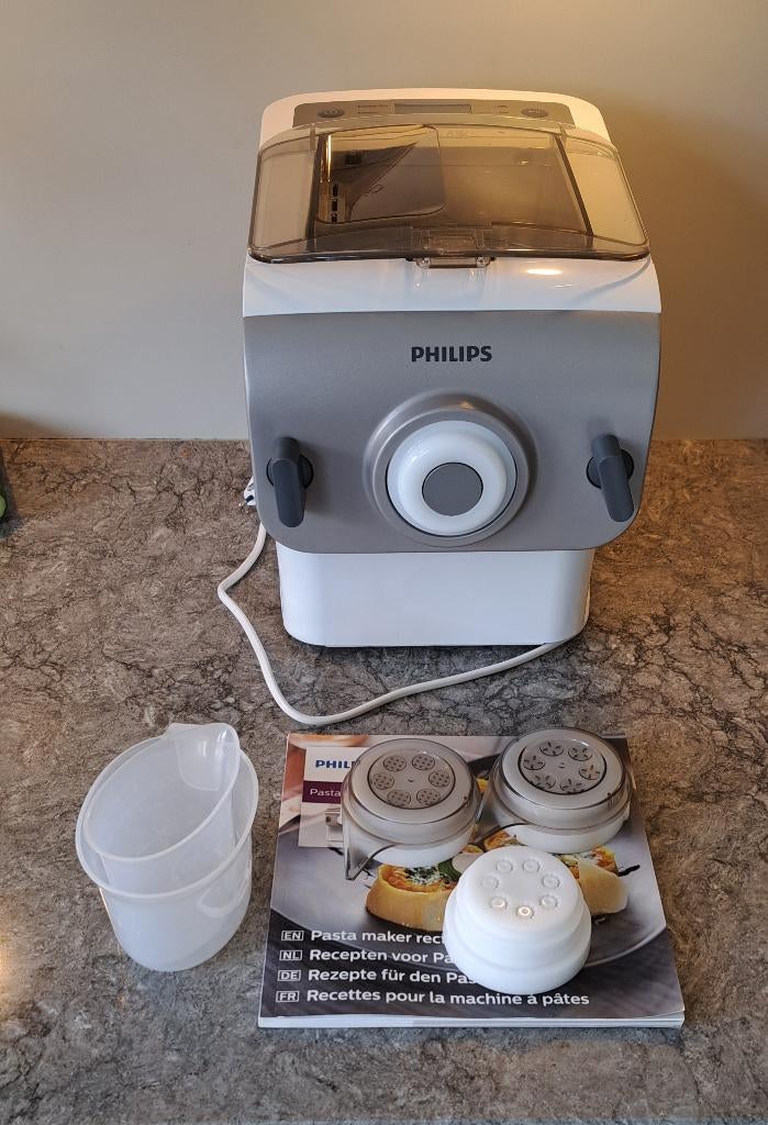Philips Pasta machine HR2355/12, Ophalen, Kunststof, Nieuw, Pastamachine