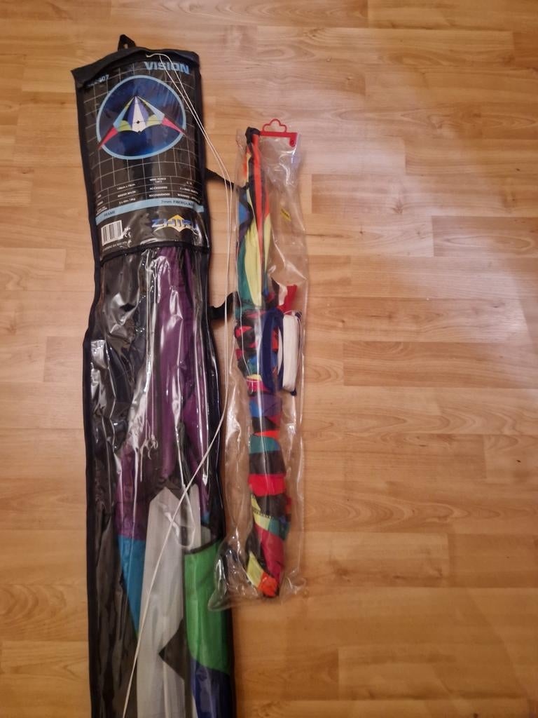 Vlieger Vision en een kleine vlieger, Sport en Fitness, Vliegeren, Ophalen of Verzenden