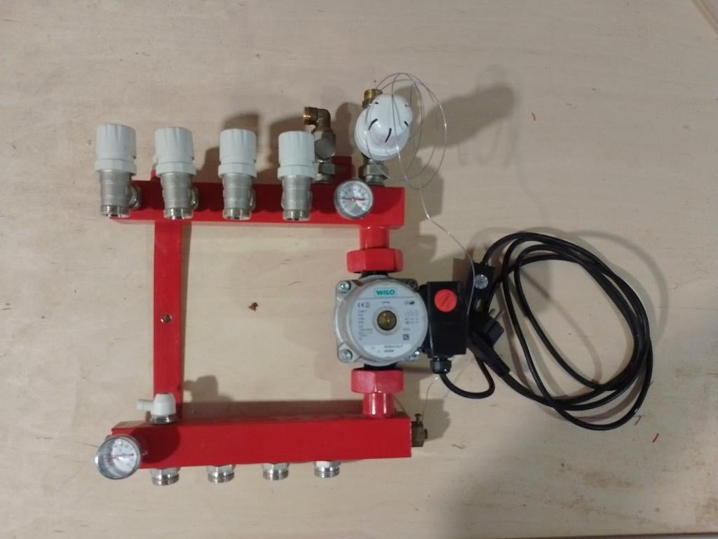 Vloerverwarming verdeler set, Ophalen, Minder dan 60 cm, Overige typen, Minder dan 30 cm
