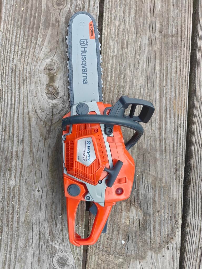 Speelgoed kettingzaag Husqvarna - Gebruikt, werkt goed, Ophalen of Verzenden, Gebruikt, Jongen of Meisje