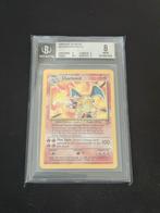 Charizard base set 2 holo rare BGS 8, Hobby en Vrije tijd, Verzamelkaartspellen | Pokémon, Ophalen of Verzenden, Zo goed als nieuw