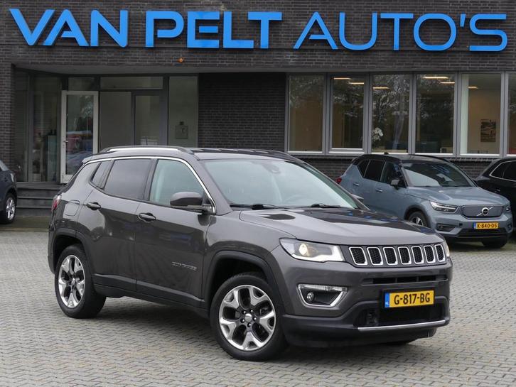 Jeep Compass 1.4 MultiAir Limited / Leder / Beats Audio / U-, Auto's, Jeep, Te koop, Compass, ABS, Achteruitrijcamera, Adaptive Cruise Control
