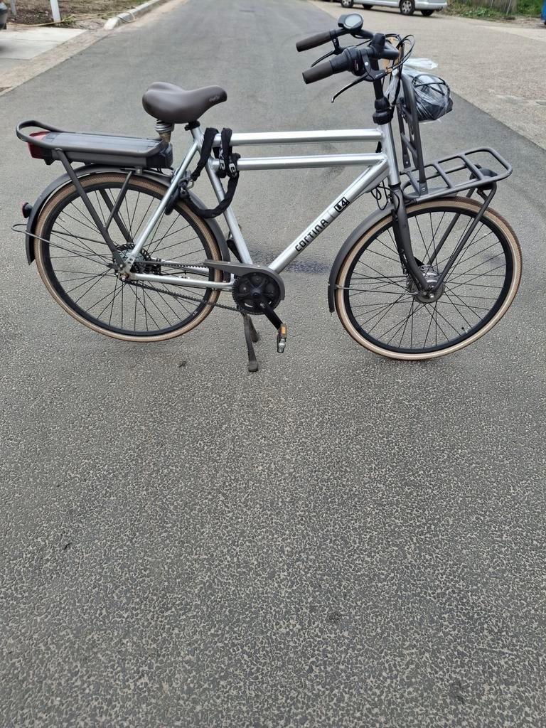 Tk ebike elektrischefiets Cortina u4 transportfiets  riem, Ophalen, Zo goed als nieuw, Overige merken