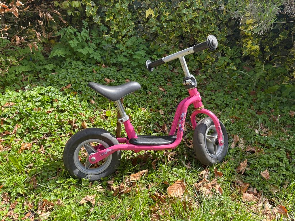 Puky roze loopfiets, Ophalen, Gebruikt