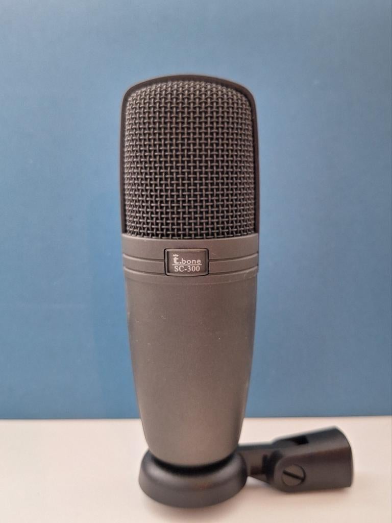 T.Bone SC-300 Grootmembraan Condensatormicrofoon, Muziek en Instrumenten, Microfoons, Ophalen, Zo goed als nieuw, Studiomicrofoon