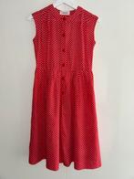 Polka Dot Bellerose midi jurk mouwloos, retro stijl, mt S/36, Kleding | Dames, Ophalen of Verzenden, Zo goed als nieuw, Maat 36 (S)