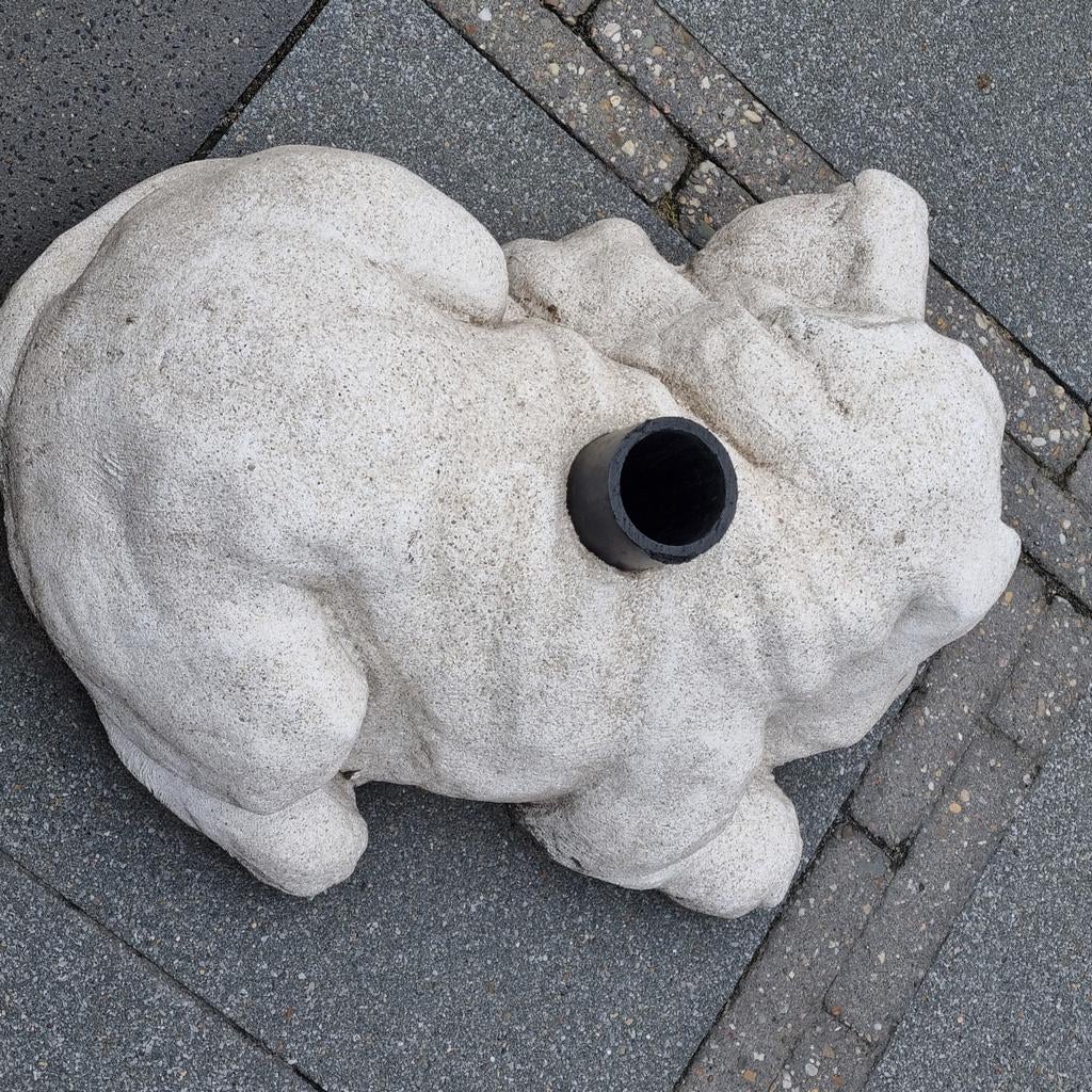 Parasolvoet in de vorm van een hond, Tuin en Terras, Ophalen