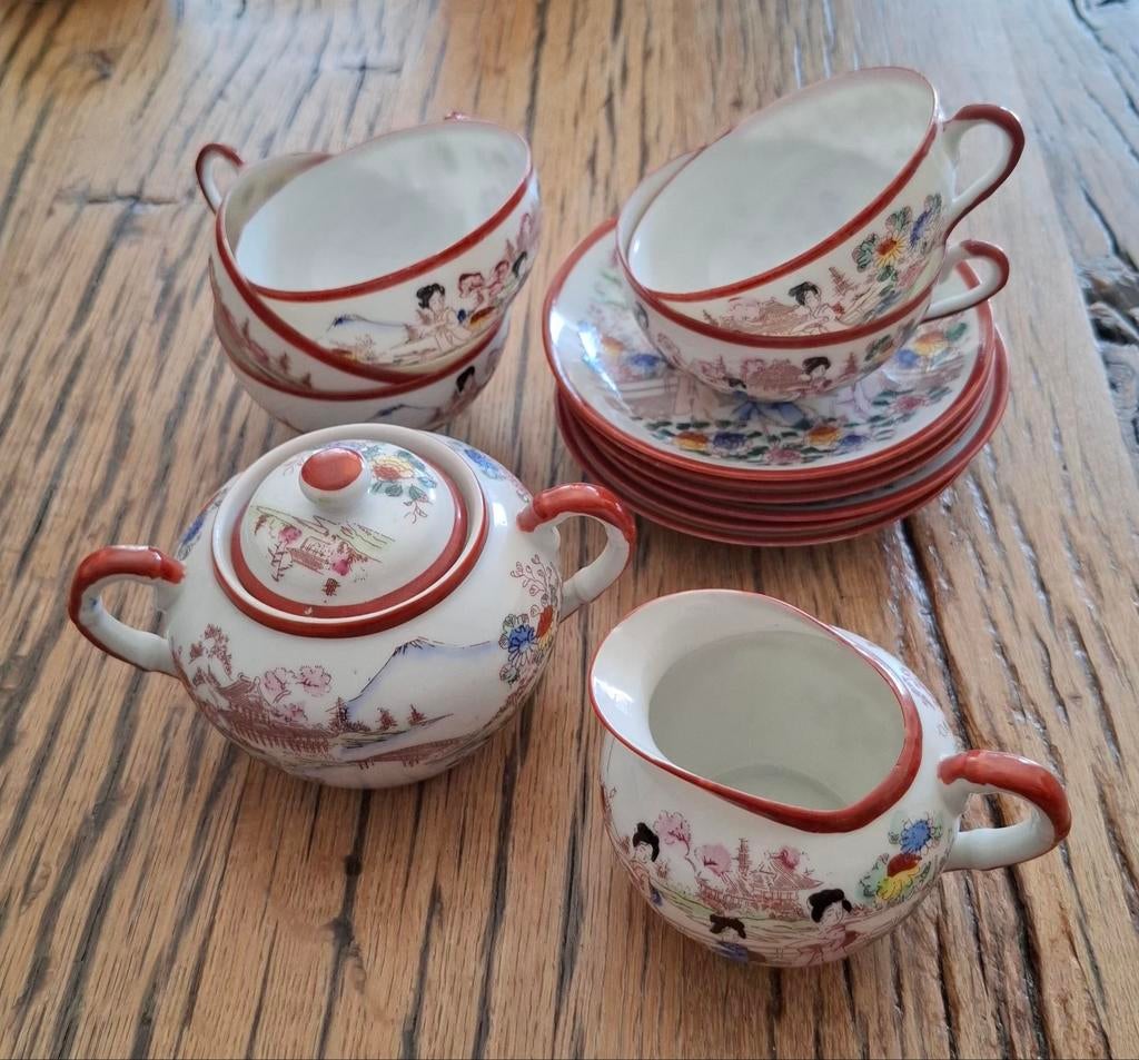 Eierschaal Serviesgoed - Theeservies, Ophalen