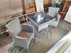 balkon/terrassetje, Kunststof, Zo goed als nieuw, Tuinset, Ophalen