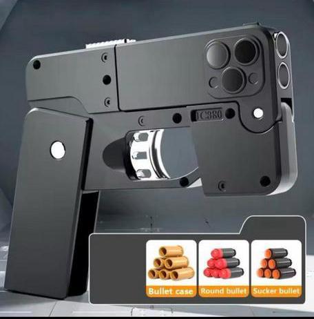 Nieuwe Opvouwbare Telefoon speelgoed pistool Model, Ophalen of Verzenden, Nieuw