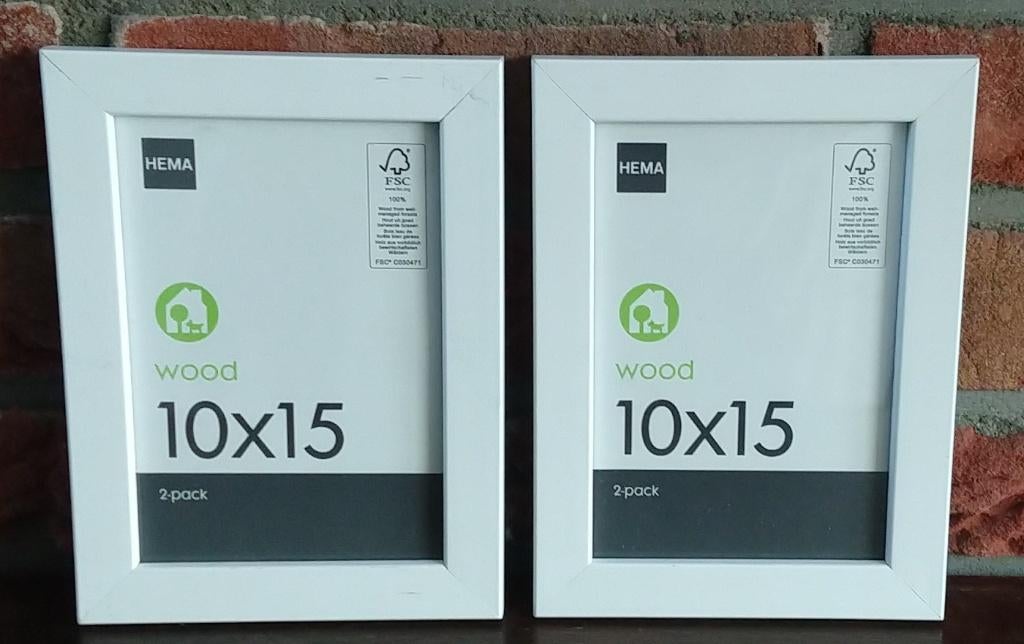 foto wissellijstjes hout Hema, volgnr 3, Minder dan 50 cm, Nieuw, Ophalen of Verzenden, Minder dan 50 cm