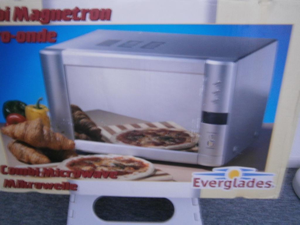 NIEUWE RVS Everglades EV 262 COMBI MAGNETRON, Witgoed en Apparatuur, Magnetrons, Combimagnetron, Hete lucht, Nieuw, Ophalen of Verzenden
