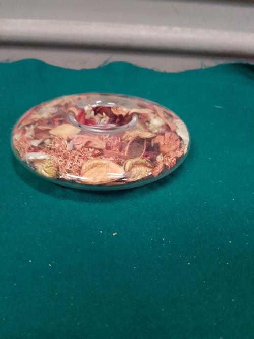 waxine houder glas, Ophalen of Verzenden, 'T Olde Gre-j, Info@toldegrej.nl, Endepoelstraat 20f Didam