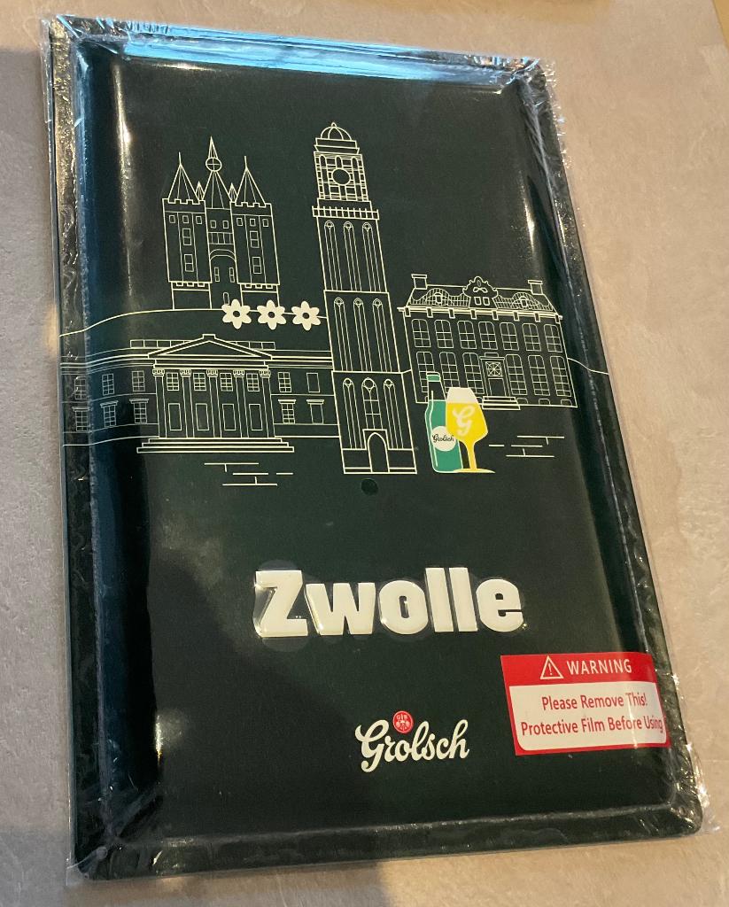 Bord metaal zwolle, Ophalen of Verzenden, Nieuw
