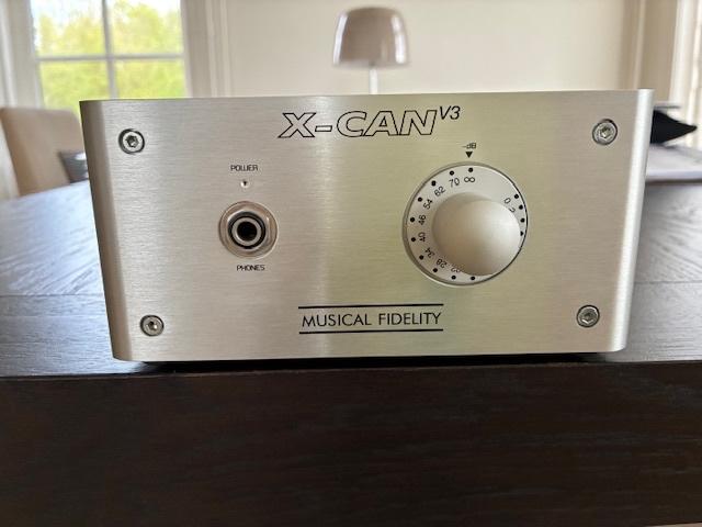 Musical Fidelity X-Can hoofdtelefoonversterker, Ophalen of Verzenden, Zo goed als nieuw, Overige merken