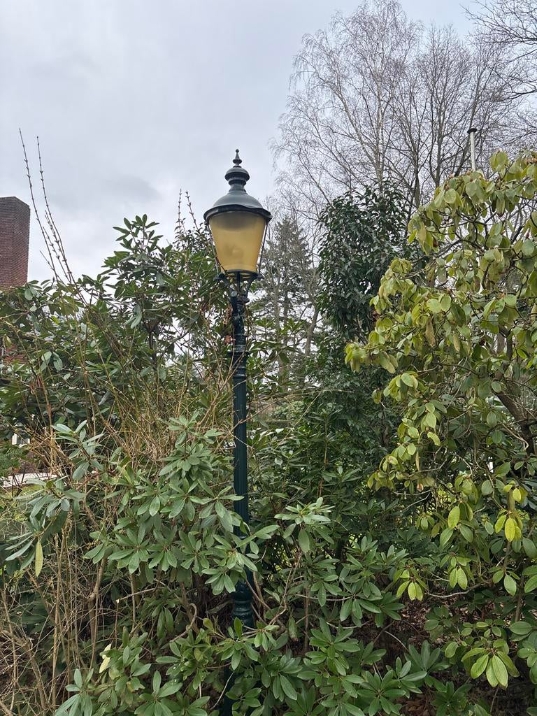 Klassieke Tuinlantaarn, Ophalen, Gebruikt, Minder dan 50 watt, Staande lamp