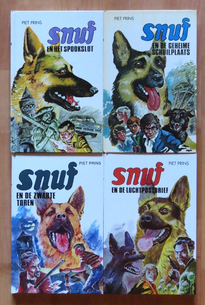 4x Piet Prins: Snuf de hond, Ophalen of Verzenden, Gelezen