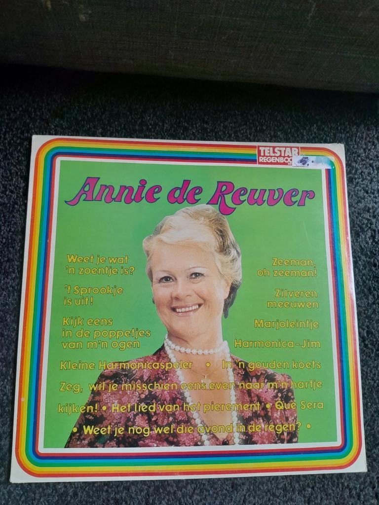 Annie de Reuver lp, Ophalen of Verzenden, Gebruikt, 12 inch, Levenslied of Smartlap