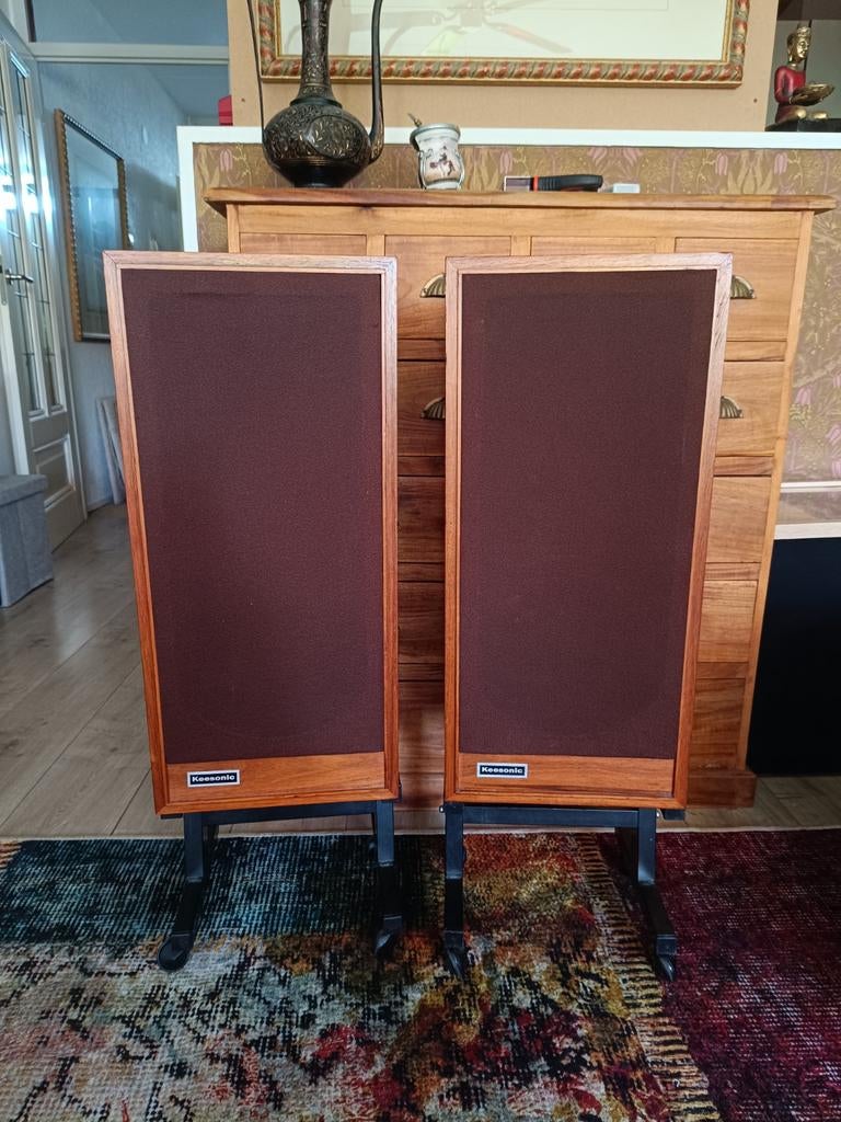 Keesonic KRF luidsprekers, Ophalen, Minder dan 60 watt, Front, Rear of Stereo speakers, Overige merken