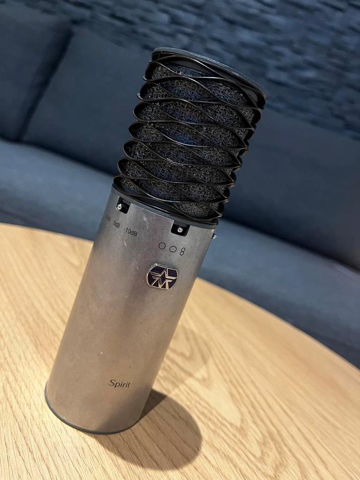 Aston Spirit condensatormicrofoon, Muziek en Instrumenten, Microfoons, Gebruikt, Studiomicrofoon, Ophalen of Verzenden
