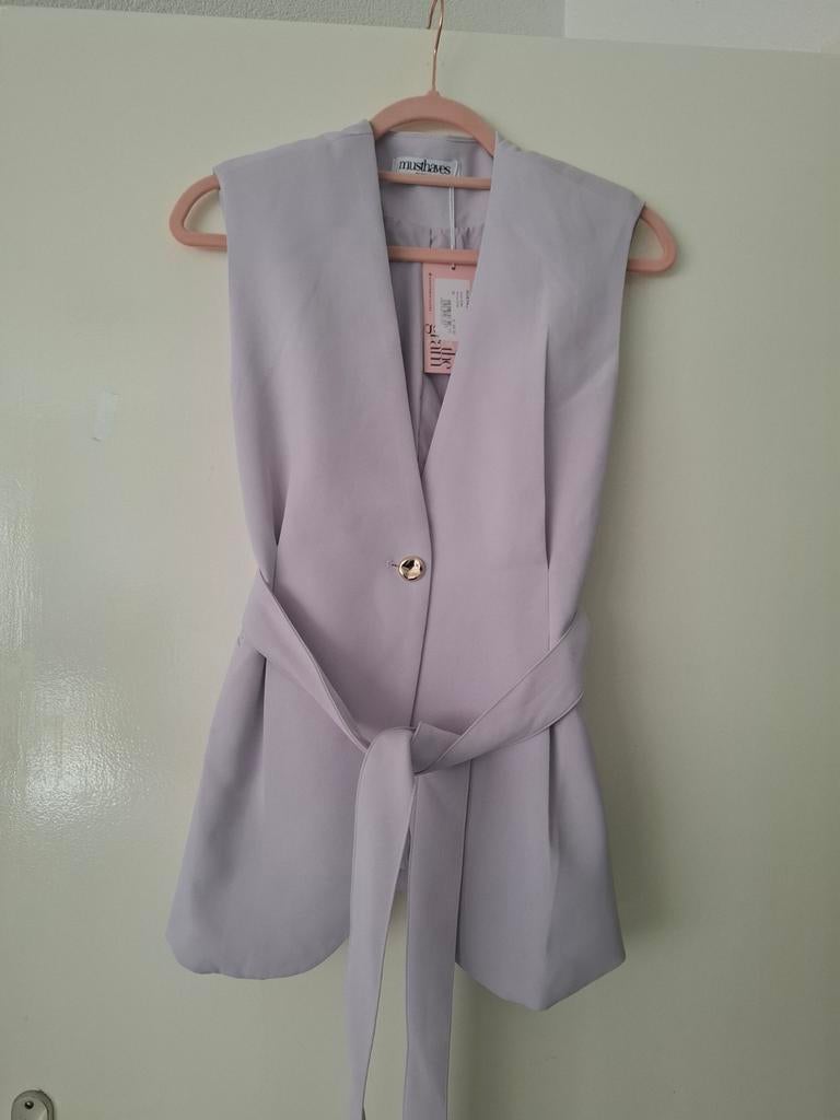 Mooie nette blazer, Maat 38/40 (M), Overige typen, Paars, Musthaves