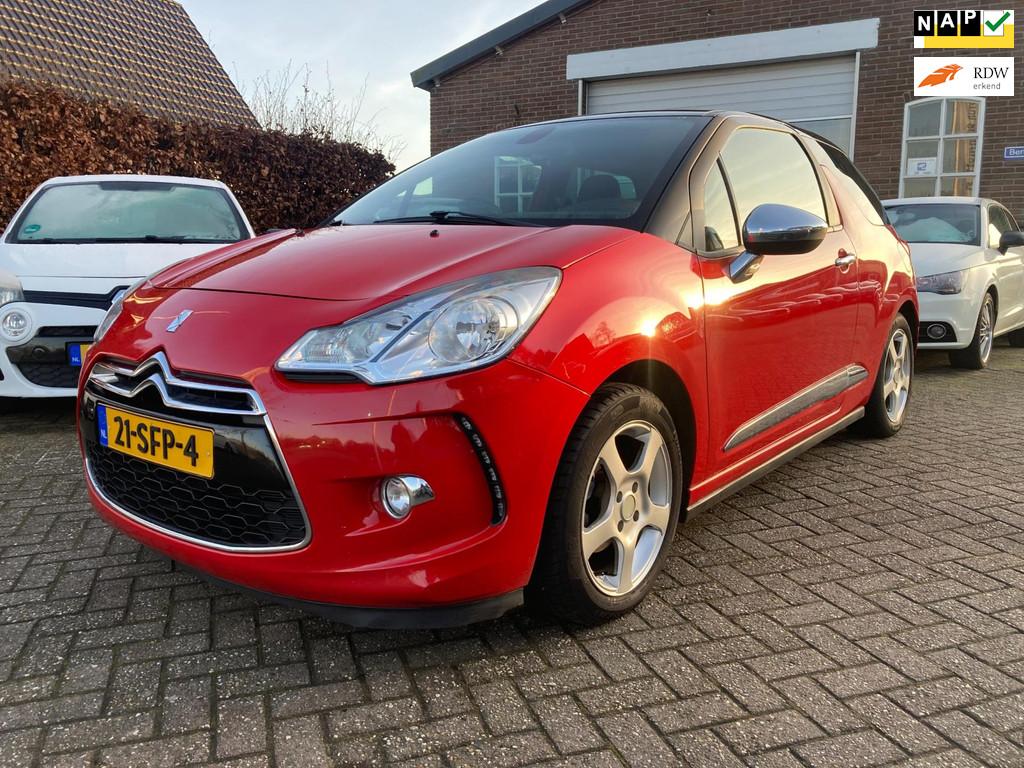Citroen DS3 1.6 e-HDi So Chic Bj 2011, Clima, Cruise, PDC in, Voorwielaandrijving, Euro 5, 28 km/l, Gebruikt
